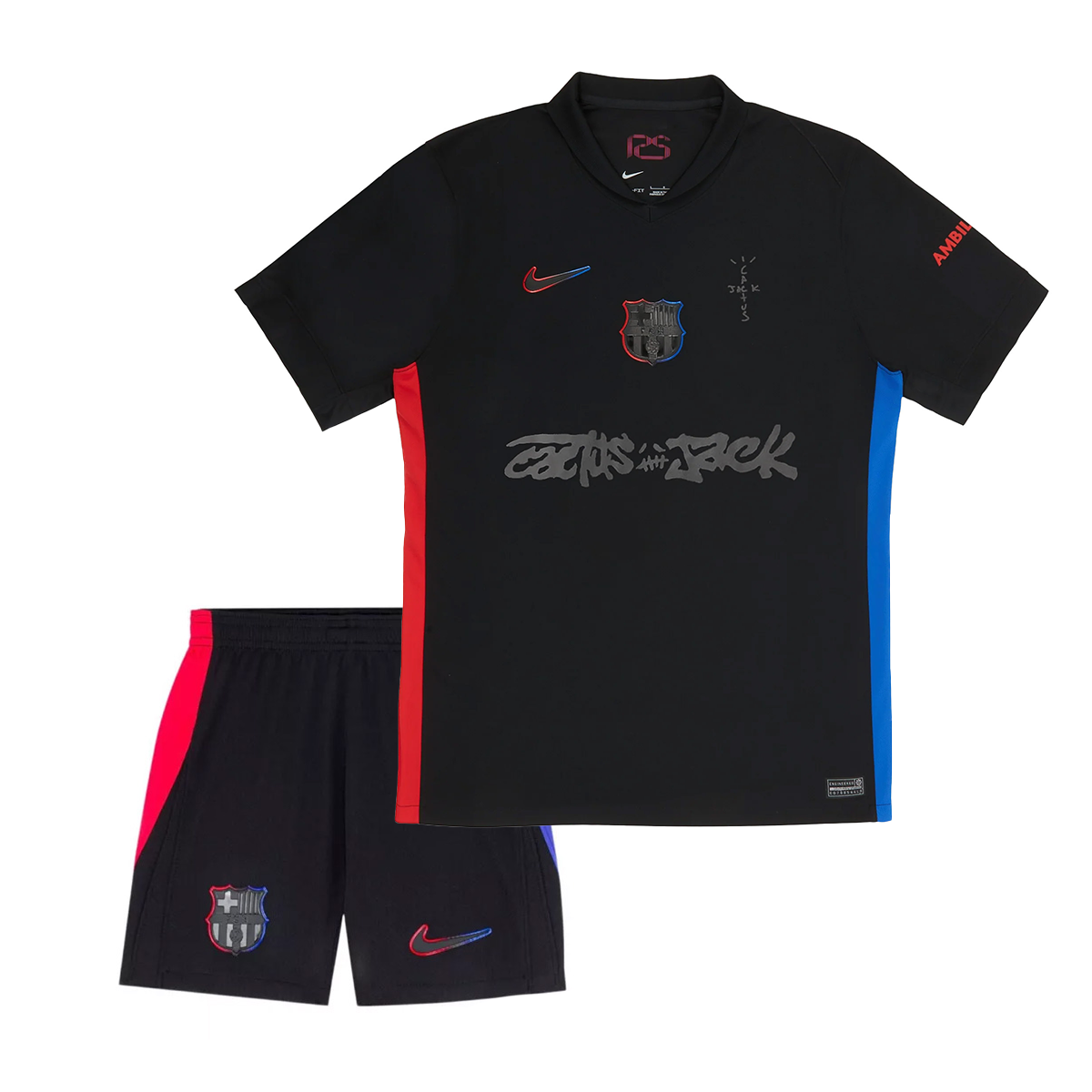 חליפת ילדים ברצלונה x טראוויס סקוט חוץ 24/25 - Travis Scott